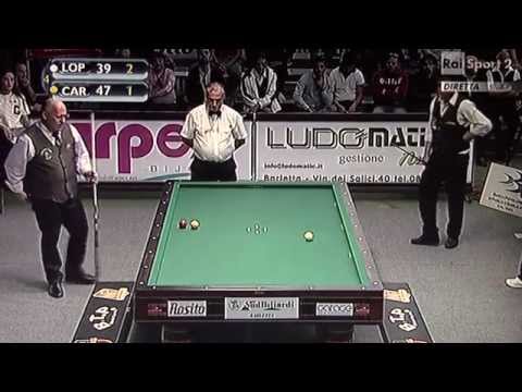 LOPEZ vs CARIA 1^PROVA BILIARDO BTP 2014/15 BARLETTA