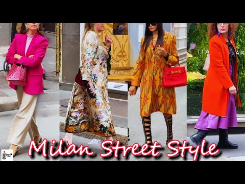 Milan’s Newest Trend & Stylish Outfit Ideas | Colorful Spring Fashion 2024 | Sidewalk Milan