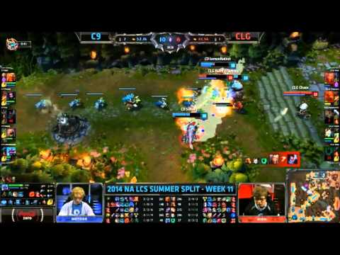 LCS 2014 NA Summer W11D3 C9 - CLG Highlights