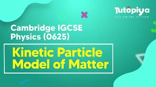 Kinetic Particle Model of Matter