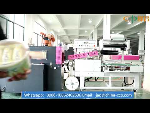 Chocolate shrink packaging machine