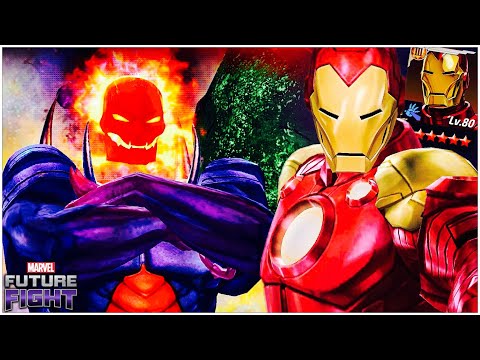 Lv 80 iRonMan SOLO'S  DORMAMMU GIANT BOSS RAID under 4 Minutes  l Marvel Future Fight