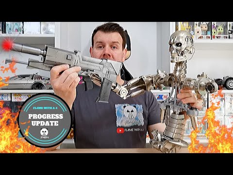 Build the Terminator  T-800 - PROGRESS UPDATE March 2020 - What to expect!