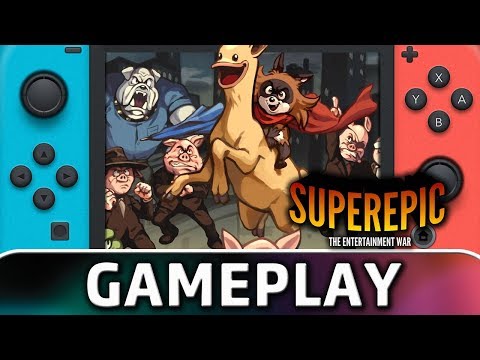 SuperEpic: The Entertainment War | First 20 Minutes on Switch