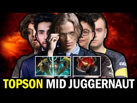 MID Juggernaut is Back? TOPSON Madness Meta vs SUMAIL GORGC Dota 2