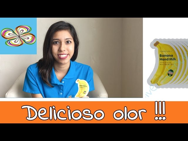 Vídeo relacionado con TONYMOLY Magic Banana Hand Milk, 45ml - Crema de Manos Hidratante de Rápida Absorción para Manos Secas y Agrietadas, con Banana y Manteca de Karité, Cuidado de la Piel Coreano