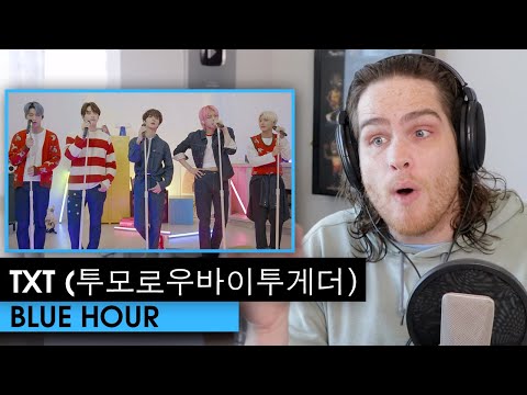Voice Teacher Reacts - TXT 투모로우바이투게더 "Blue Hour" (Live Performance)