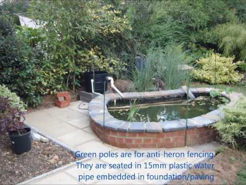 How to build a garden pond
