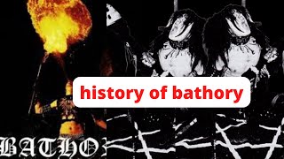 The Evil Legacy of Bathory Band | Bathory band history
