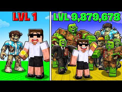 I Make My Huge Zombie Army to Attack in Roblox..