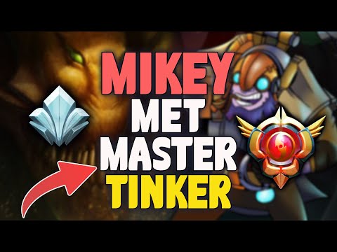 ✅Kasra Mikey Carrying CEB vs MASTER Tinker LVL 30 - Sand King Gameplay By Wb.Mikey vs ATF and ARI