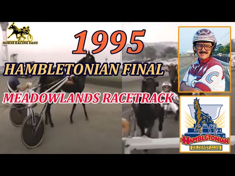 1995 Hambletonian Final - Full Broadcast Meadowlands racetrack