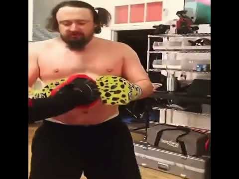 Sam Hyde shows off his deadly punch