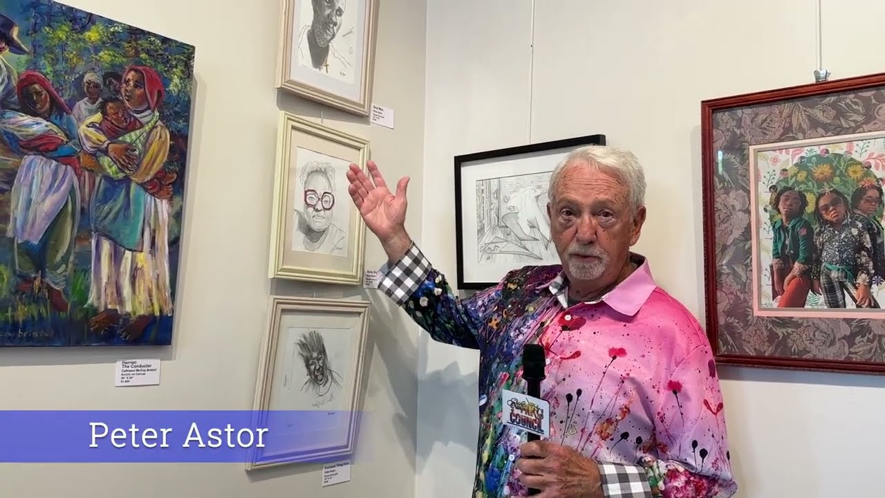 Walk thru of the Hispanic Heritage Colores y Cultura Art Exhibition. Runs thru October 18th 2025.