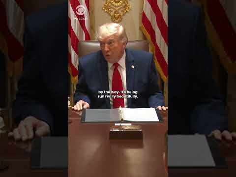"We'll watch over it, but nobody's going to control it," Trump says on the Strait of Hormuz #shorts