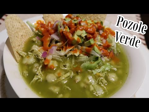 POZOLE VERDE (COCINANDO CON TINA)