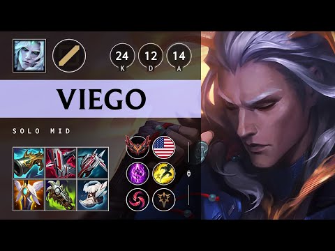 Viego Mid vs LeBlanc: Dominating - NA Grandmaster Patch 14.23