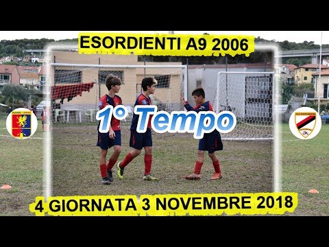 ESORDIENTI A9 2006 4° Giornata Dianese&Golfo - Atletico Argentina 1° Tempo