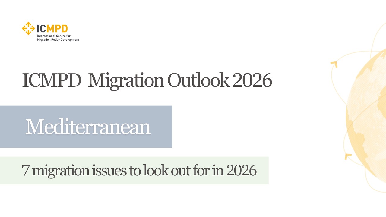 ICMPD Migration Outlook Mediterranean 2026 | ICMPD
