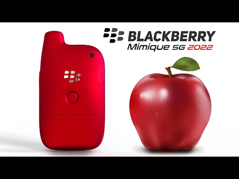 BlackBerry Mimique 5G | Smallest Smartphone 2022 Concept