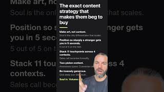 Here’s the exact content strategy that makes them beg to buy