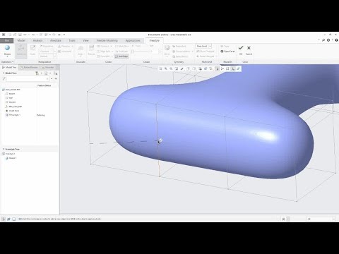 Snapping When Adding Edges Is Improved in Freestyle | Creo 5.0