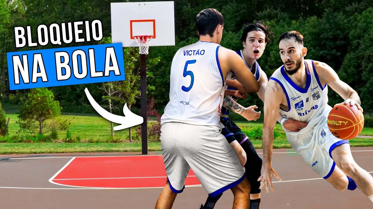 TUTORIAL DE BLOQUEIO NA BOLA NO BASQUETE (Pick and Roll)