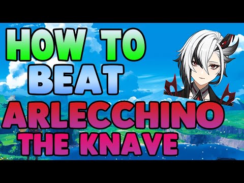 How to EASILY Beat Arlecchino The Knave in Genshin Impact - Free to Play Friendly! #hoyocreators