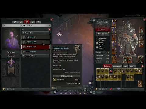 How to unlock crafting sigils | Diablo 4