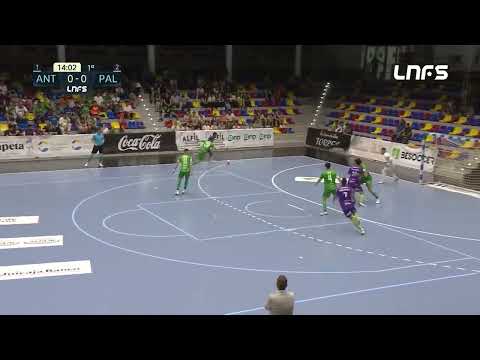 Gol Gordillo (0-1) Be Soccer CD UMA Antequera - Mallorca Palma Futsal. J27, 1Div. LNFS