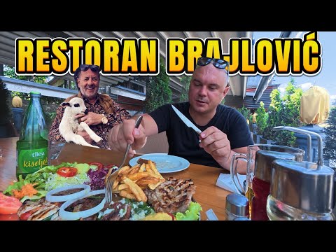 NAJBOLJI RESTORAN u BOSNI i HERCEGOVINI!? Restoran Brajlović 🇧🇦