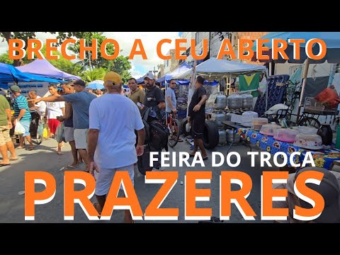 HJ FOI DIA DE MAIS UMA FEIRA DO TROCA EM JABOATAO, BRECHO DE PRAZERES 