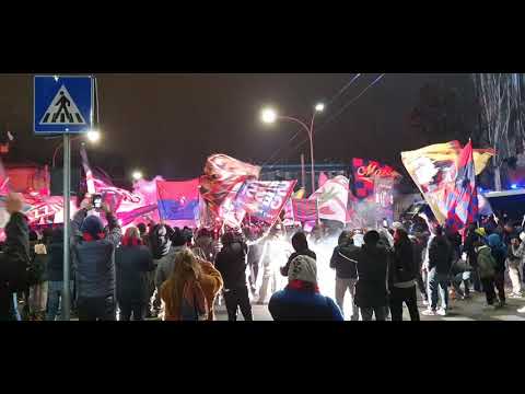 Torcida rosso-blu Ultras BFC 1909.