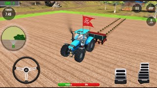 Tractor Game 3D Farming Game simulator // Real Farming Game Video Part 2#farmingtractorgame #gaming