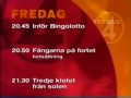 TV4 Tablå 13 Mars 1998
