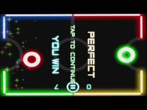Glow Hockey Android Gameplay - YouTube