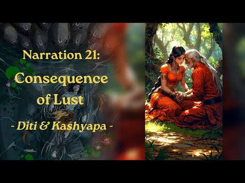 Narration 21 - Consequence of Lust - Diti & KAshyapa