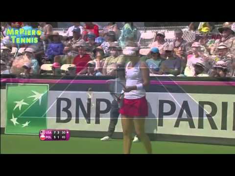 Venus Williams vs Paula Kania Fed Cup 2016 Highlights