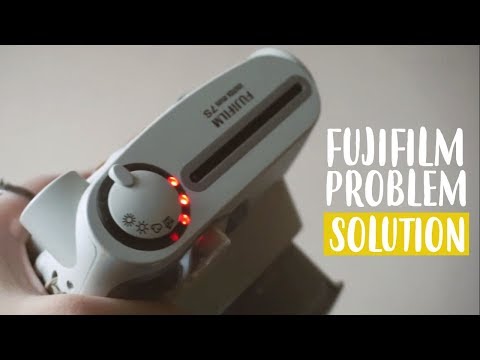 YouTube video about: Why does my polaroid have a red light?