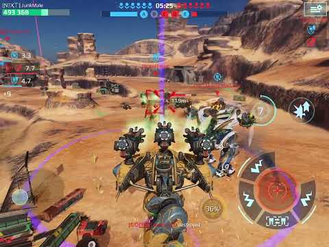 CLIP: Sharanga treats Luchador and Murometz with maximum disrespect — War robots