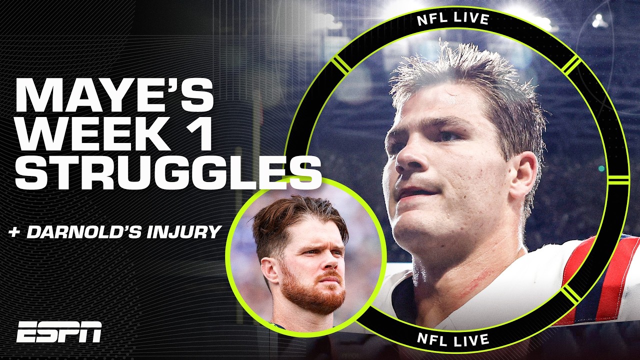 ‘Inexplainable, self-inflicted wounds’ Dan O. on Drake Maye’s 3 INTs vs. the Seahawks | NFL Live