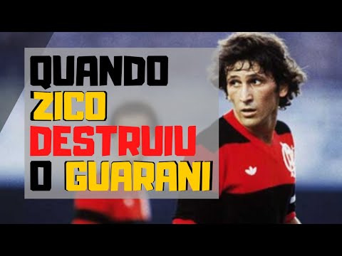 HAT TRICK DO GALINHO! Zico acabou com o Guarani na semifinal do Brasileiro 1982