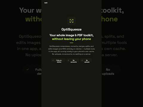 OptiSqueeze PDF Image Compress video thumbnail