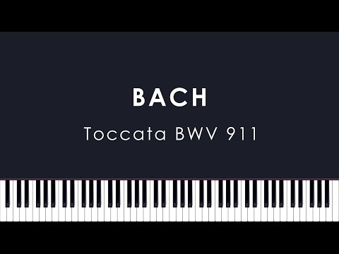 Bach: Toccata in C minor, BWV 911 (Geniet)