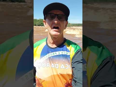 Minha Chegada No Rio Piquiri Apertado formosa do oeste Paraná #rioaltamente#perigoso#