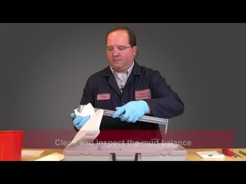 How to Calibrate the Fann Model 140 Mud Balance