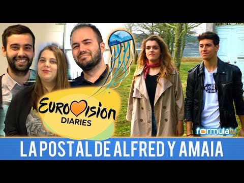 La postal de Alfred y Amaia para Eurovisión 2018 - Eurovisión Diaries