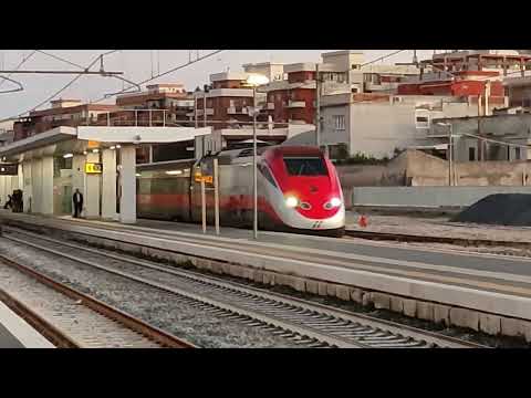IC, FRECCE E MERCI ALLA STAZIONE DI TRANI BT