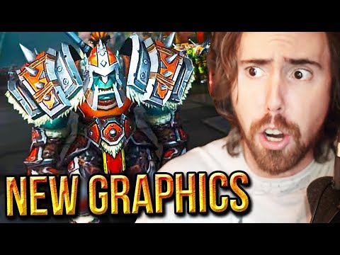 A͏s͏mongold Reacts To Unbelievable NEW WoW Graphics Through Ray Tracing