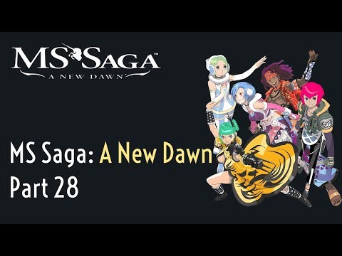 28. Let's Play MS Saga - A New Dawn - A Ton of Tunnels